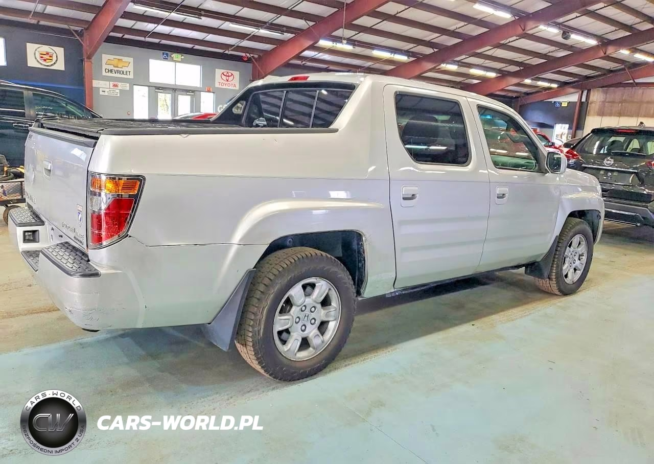 2007 Honda Ridgeline Rtl VIN:2HJYK16587H514881 - 3