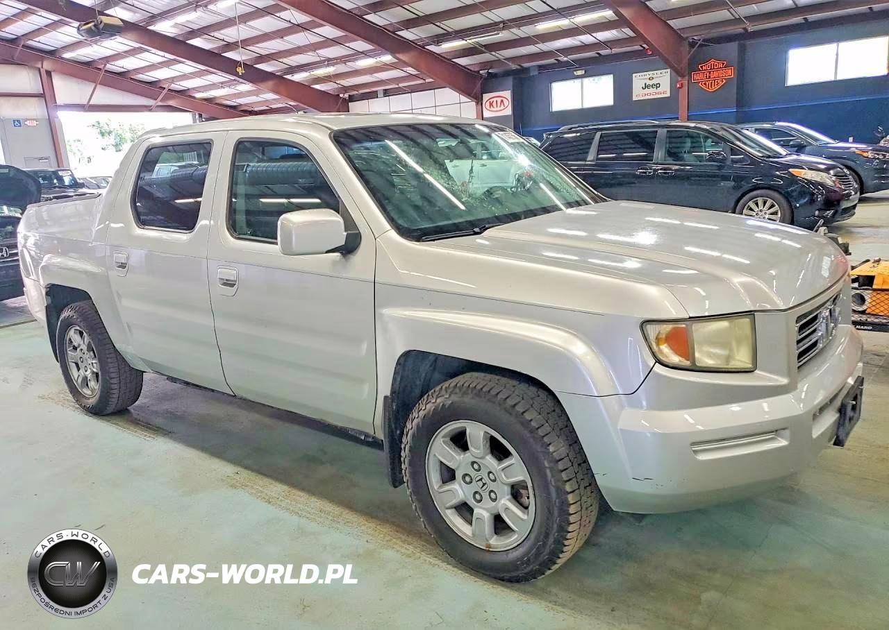 2007 Honda Ridgeline Rtl VIN:2HJYK16587H514881 - 4