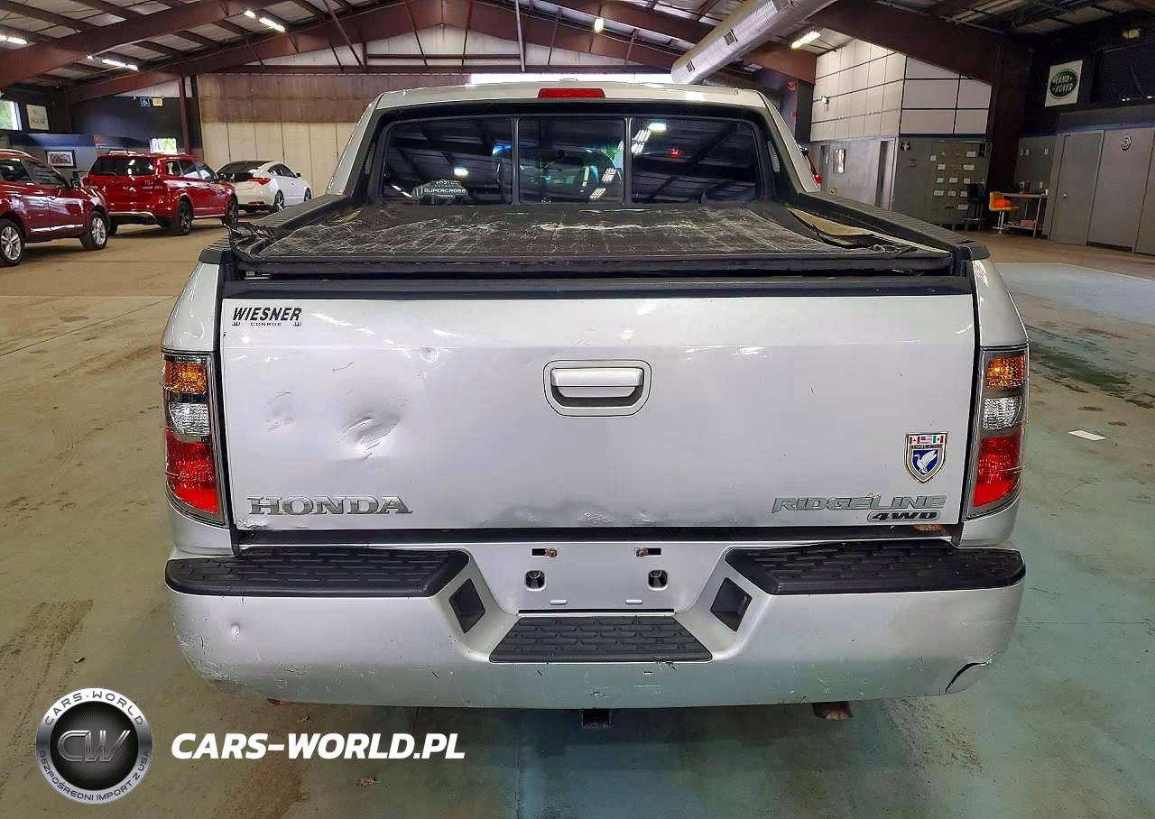 2007 Honda Ridgeline Rtl VIN:2HJYK16587H514881 - 6