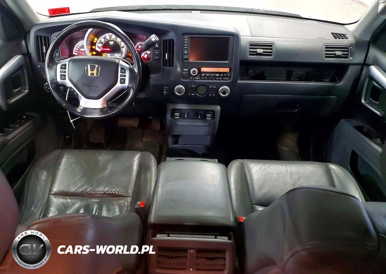 2007 Honda Ridgeline Rtl VIN:2HJYK16587H514881 - 8