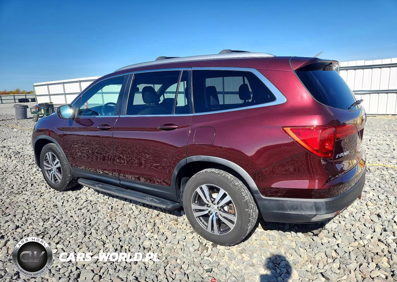2016 Honda Pilot Exl VIN:5FNYF6H5XGB024256 - 2