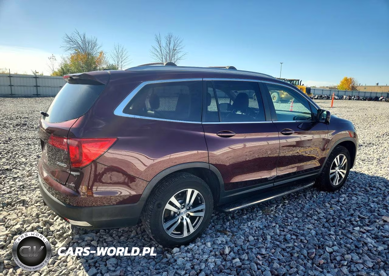 2016 Honda Pilot Exl VIN:5FNYF6H5XGB024256 - 3