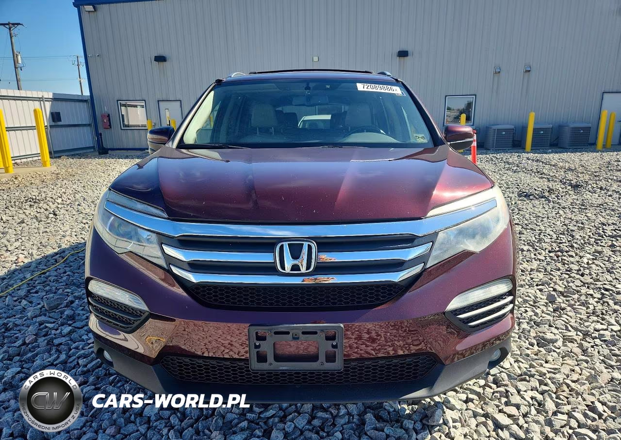 2016 Honda Pilot Exl VIN:5FNYF6H5XGB024256 - 5