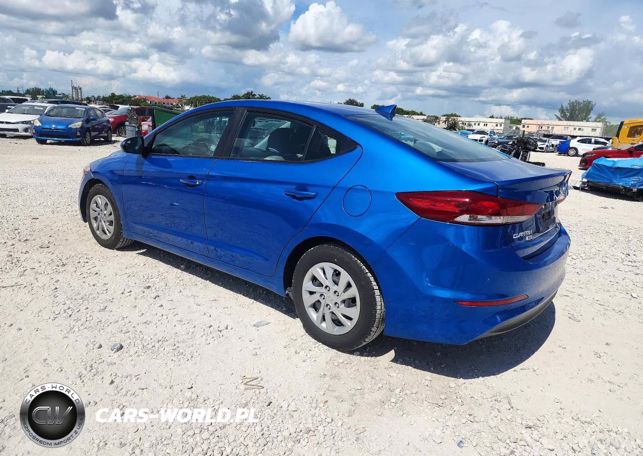 2017 Hyundai Elantra Se VIN:KMHD74LF1HU330721 - 2