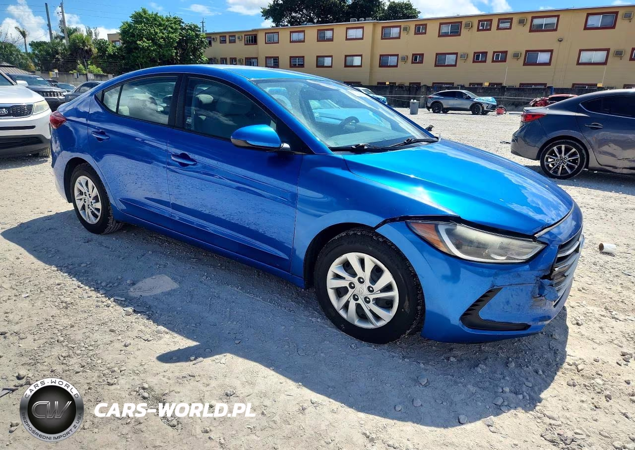 2017 Hyundai Elantra Se VIN:KMHD74LF1HU330721 - 4