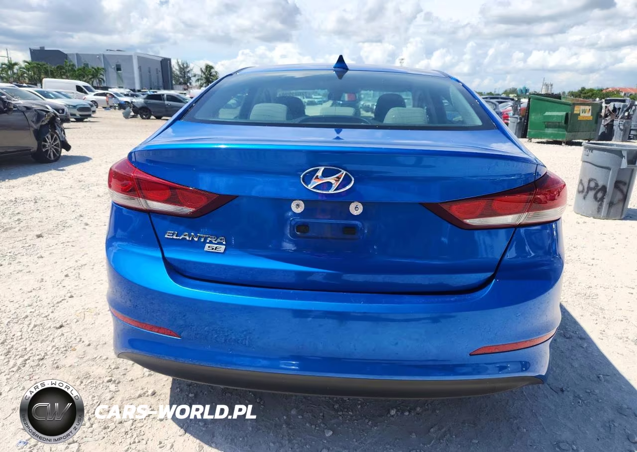 2017 Hyundai Elantra Se VIN:KMHD74LF1HU330721 - 6
