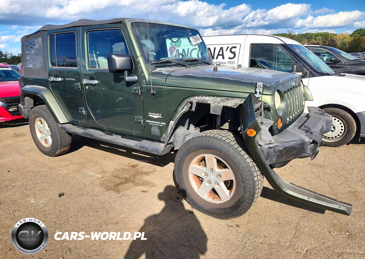 2007 Jeep Wrangler Sahara VIN:1J4GB59147L143196 - 4