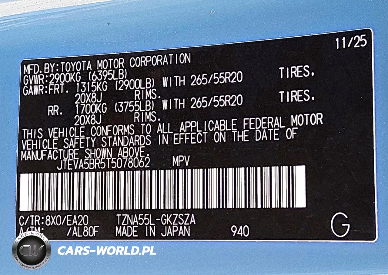 2026 Toyota 4Runner Trd Sport Premium VIN:JTEVA5BR5T5078062 - 12