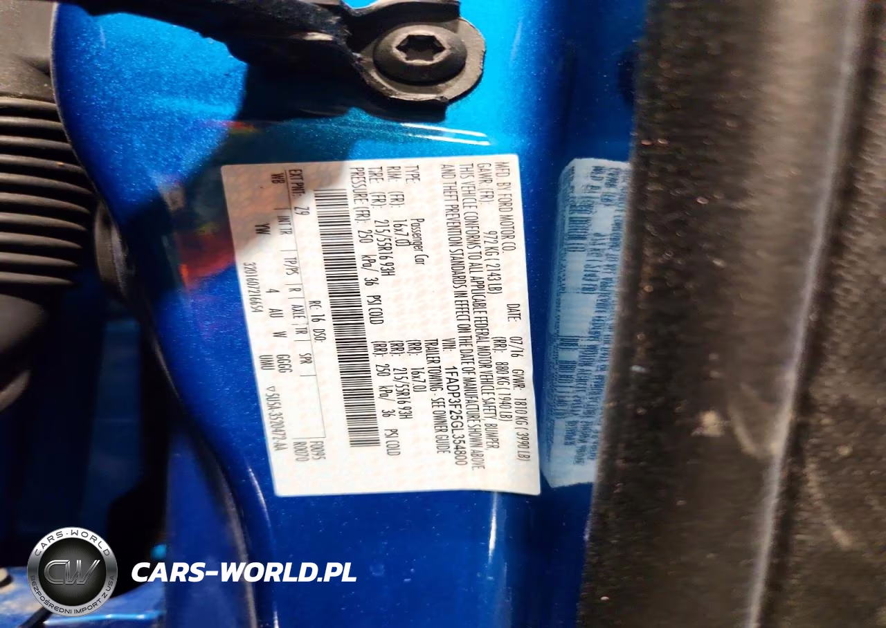 2016 Ford Focus Se VIN:1FADP3F25GL354800 - 12