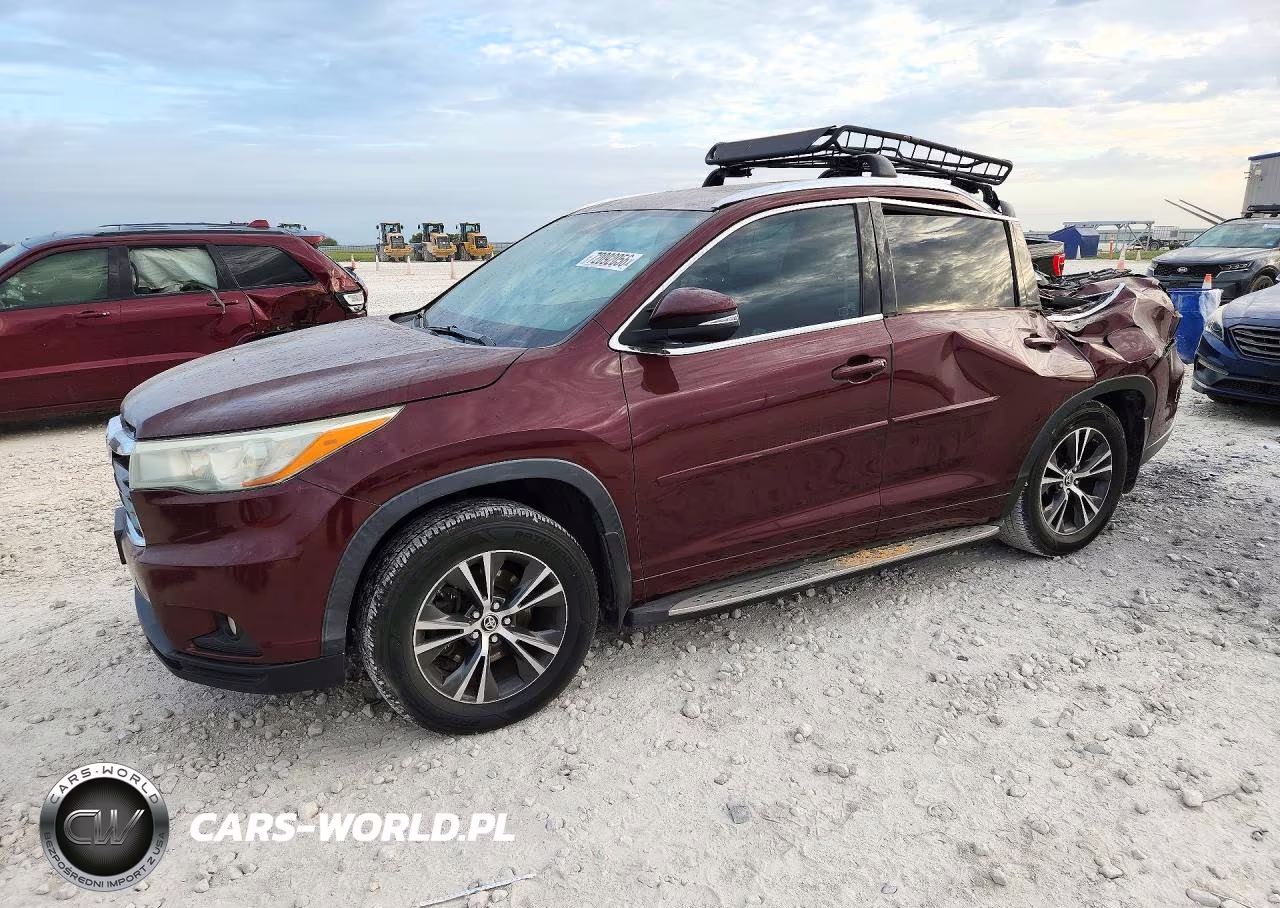 2016 Toyota Highlander Xle – zdjęcie 1 z 13