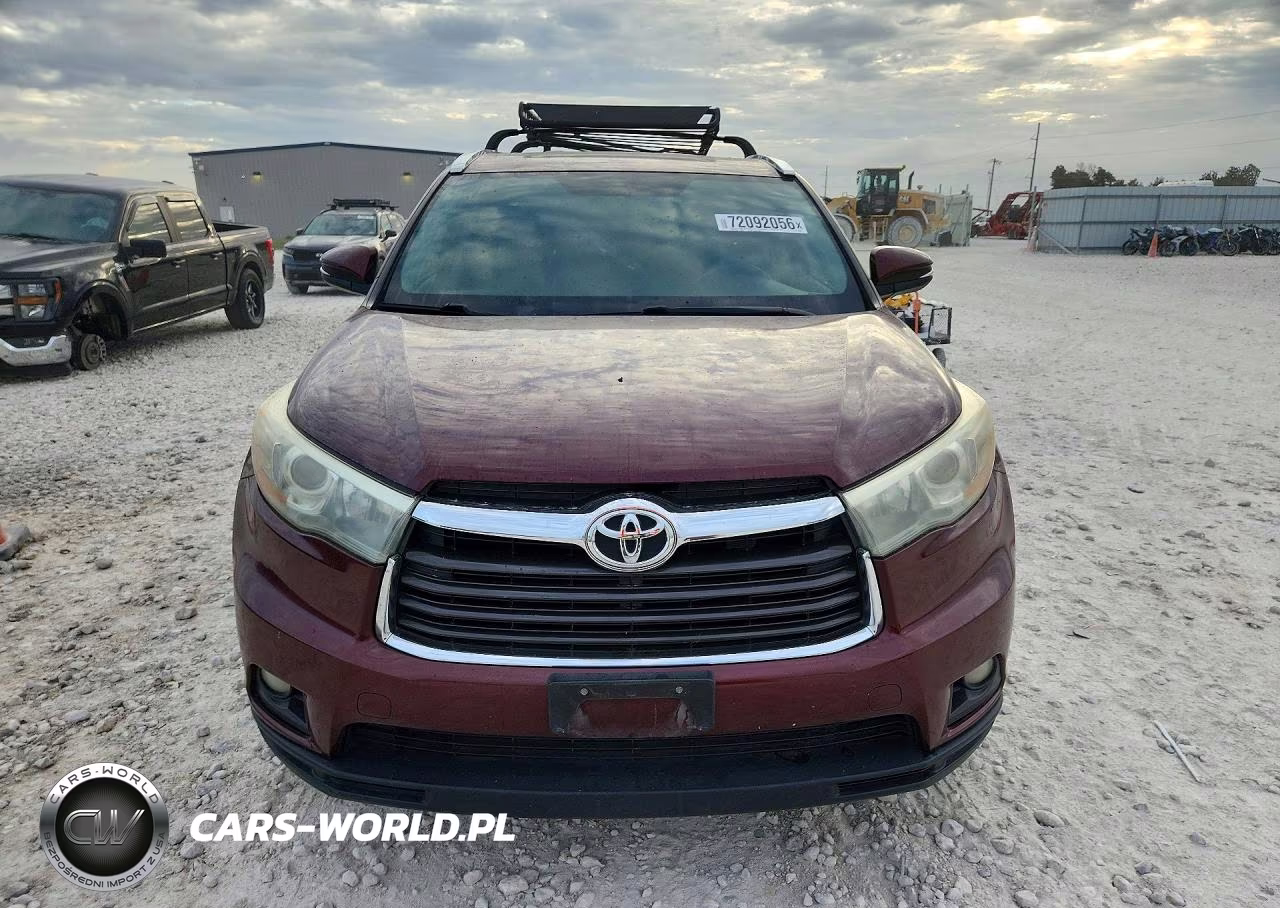 2016 Toyota Highlander Xle VIN:5TDKKRFH3GS136800 - 5