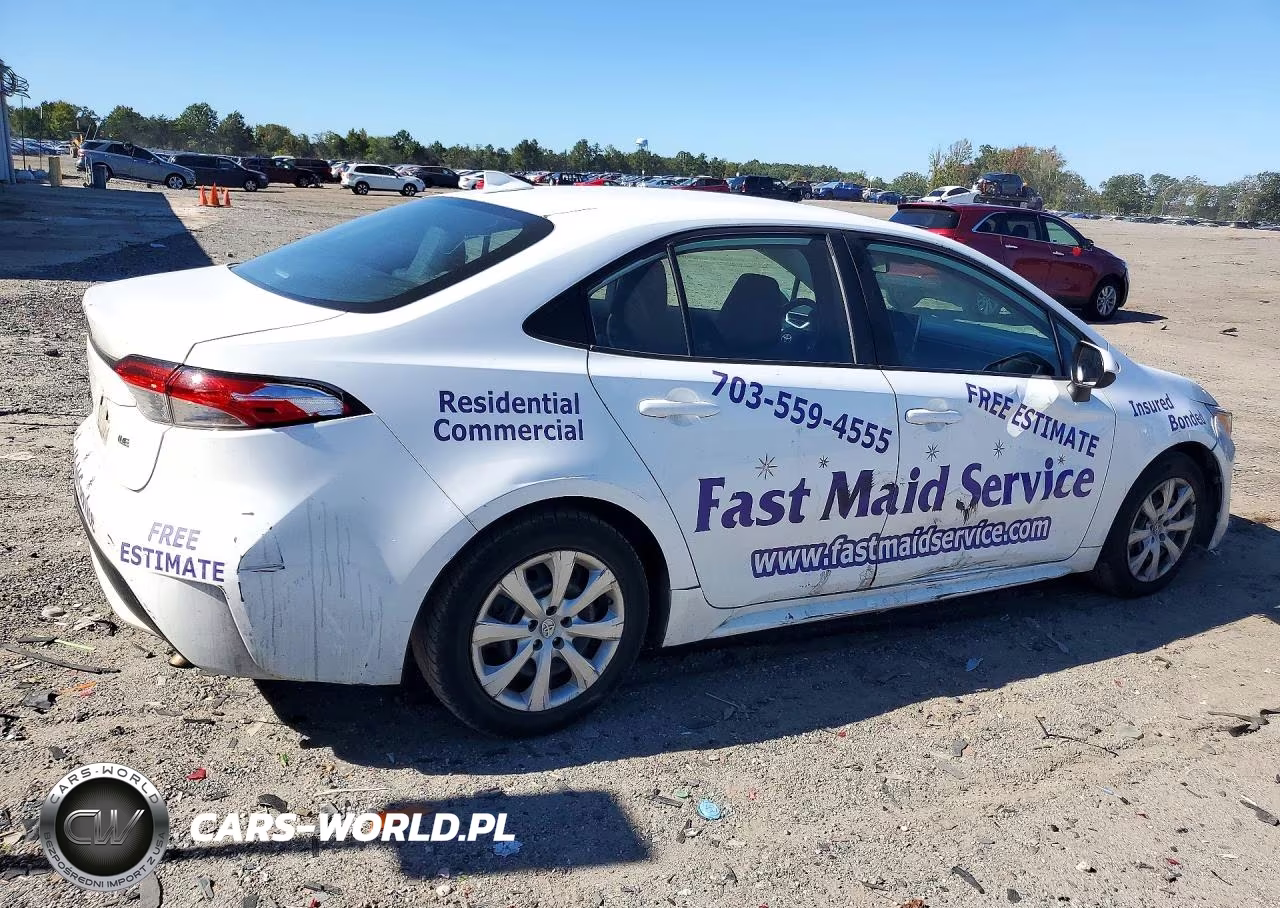 2020 Toyota Corolla Le VIN:5YFEPRAEXLP039463 - 3