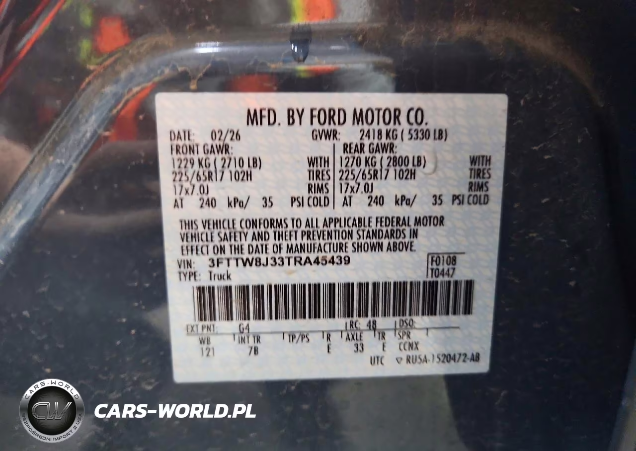 2026 Ford Maverick Xlt VIN:3FTTW8J33TRA45439 - 12