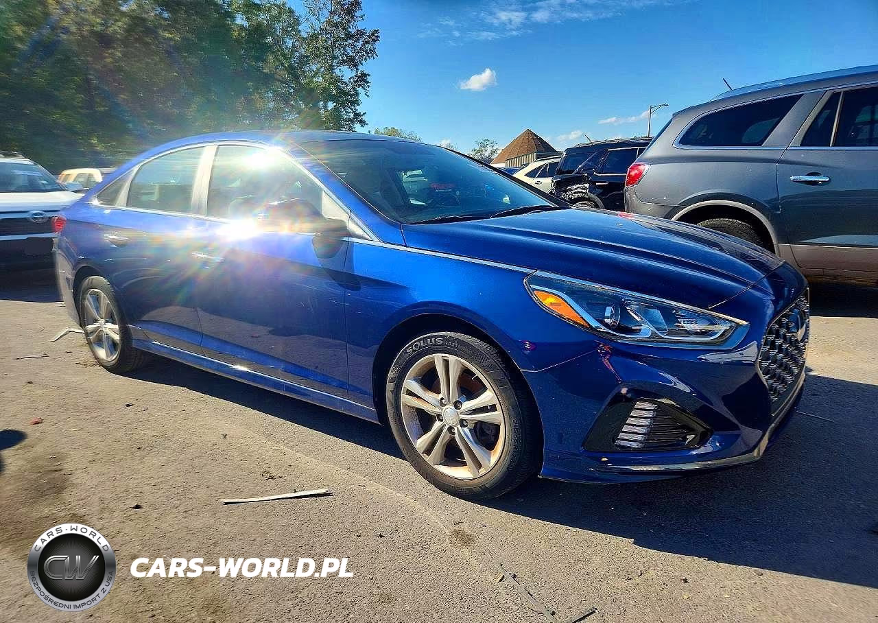 2019 Hyundai Sonata Sel VIN:5NPE34AF2KH752795 - 4