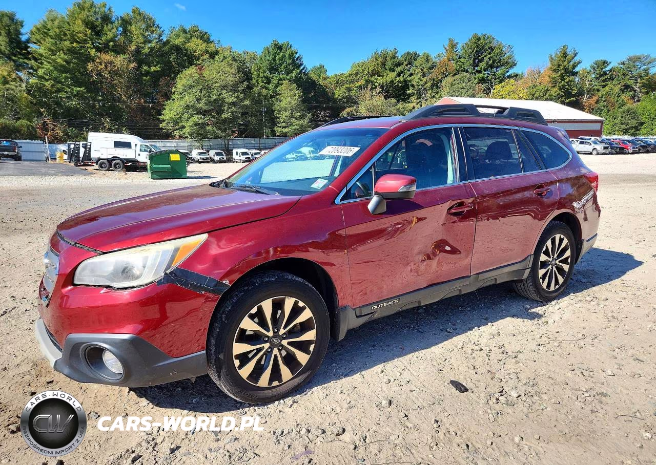 2015 Subaru Outback 2.5I Limited VIN:4S4BSALC2F3357407 - 1