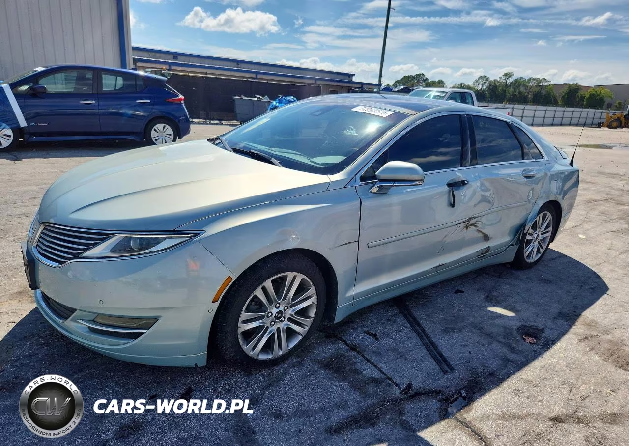 2014 Lincoln Mkz Hybrid VIN:3LN6L2LU2ER803746 - 1