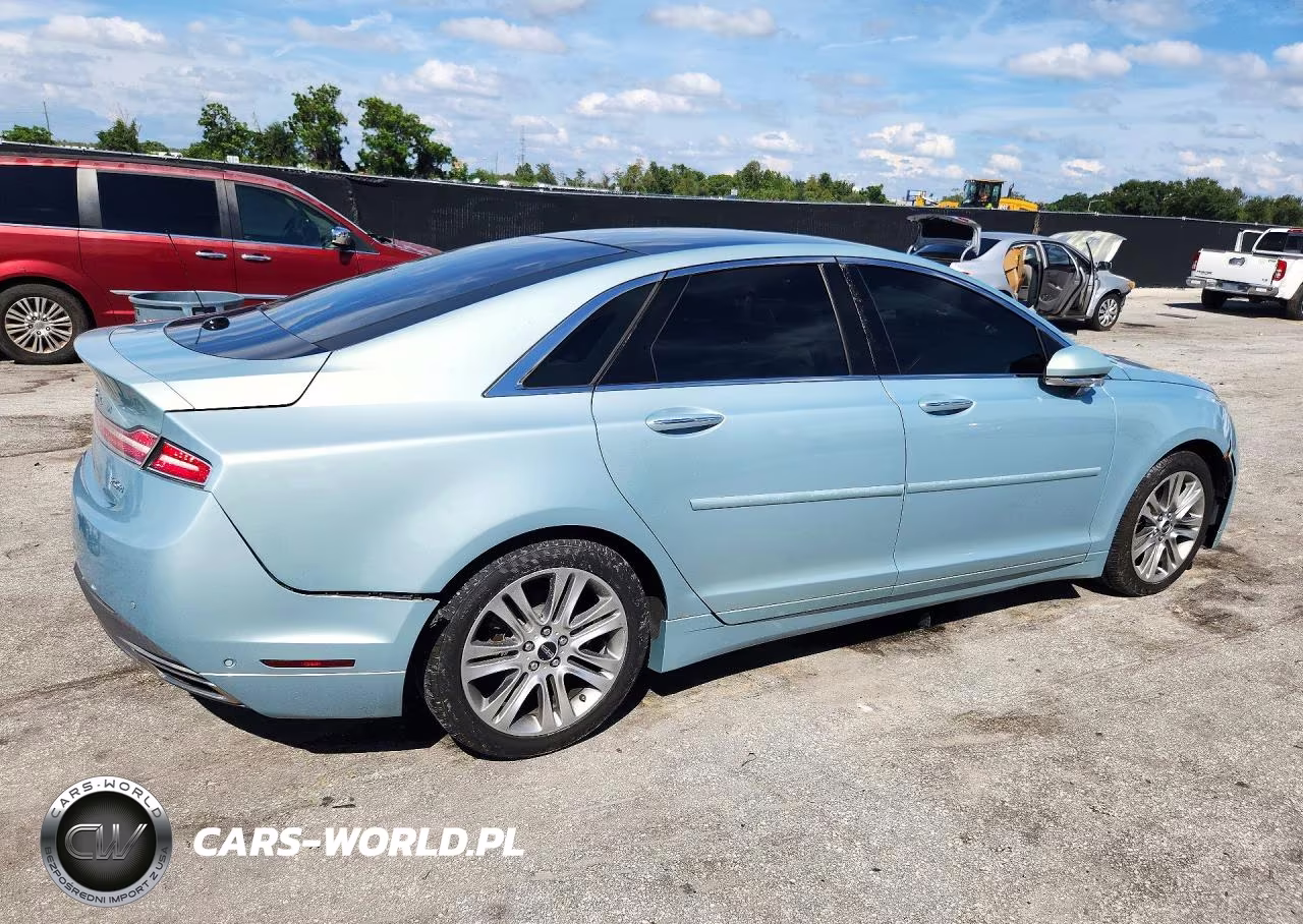 2014 Lincoln Mkz Hybrid VIN:3LN6L2LU2ER803746 - 3