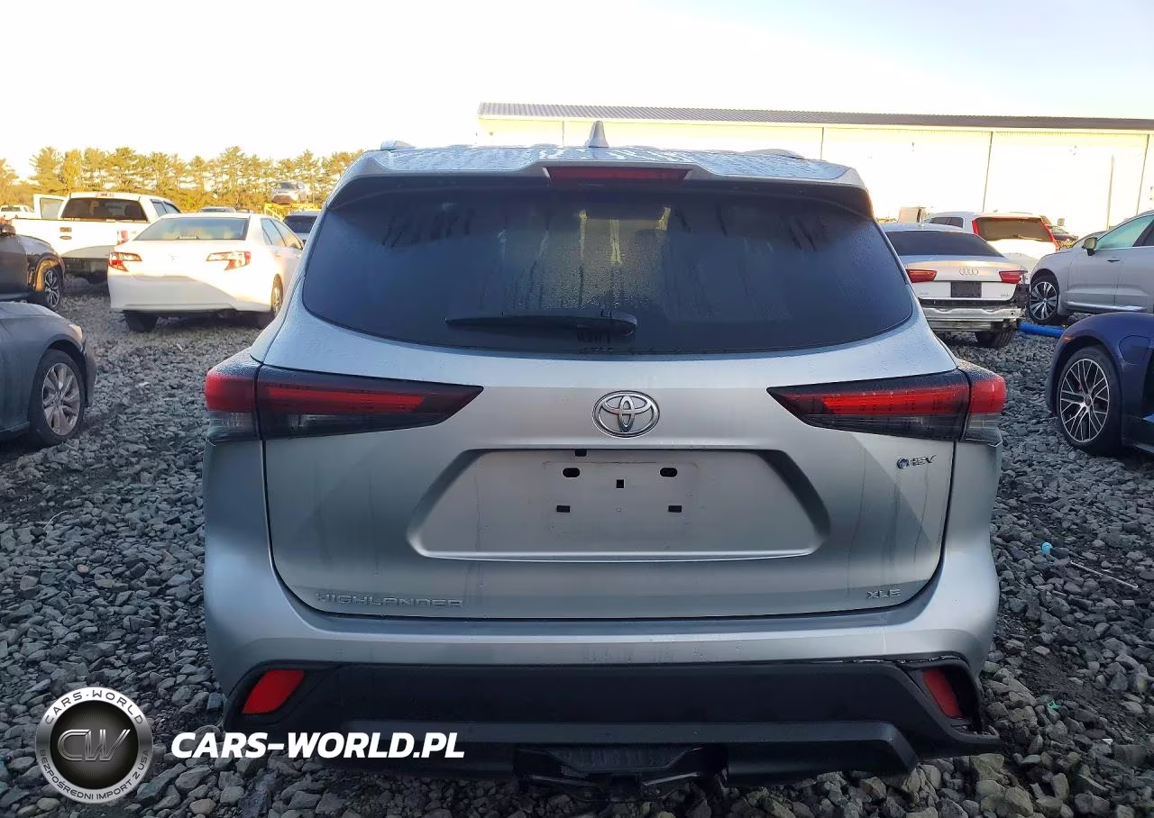 2025 Toyota Highlander Hybrid Xle VIN:5TDKBRCH6SS661881 - 6