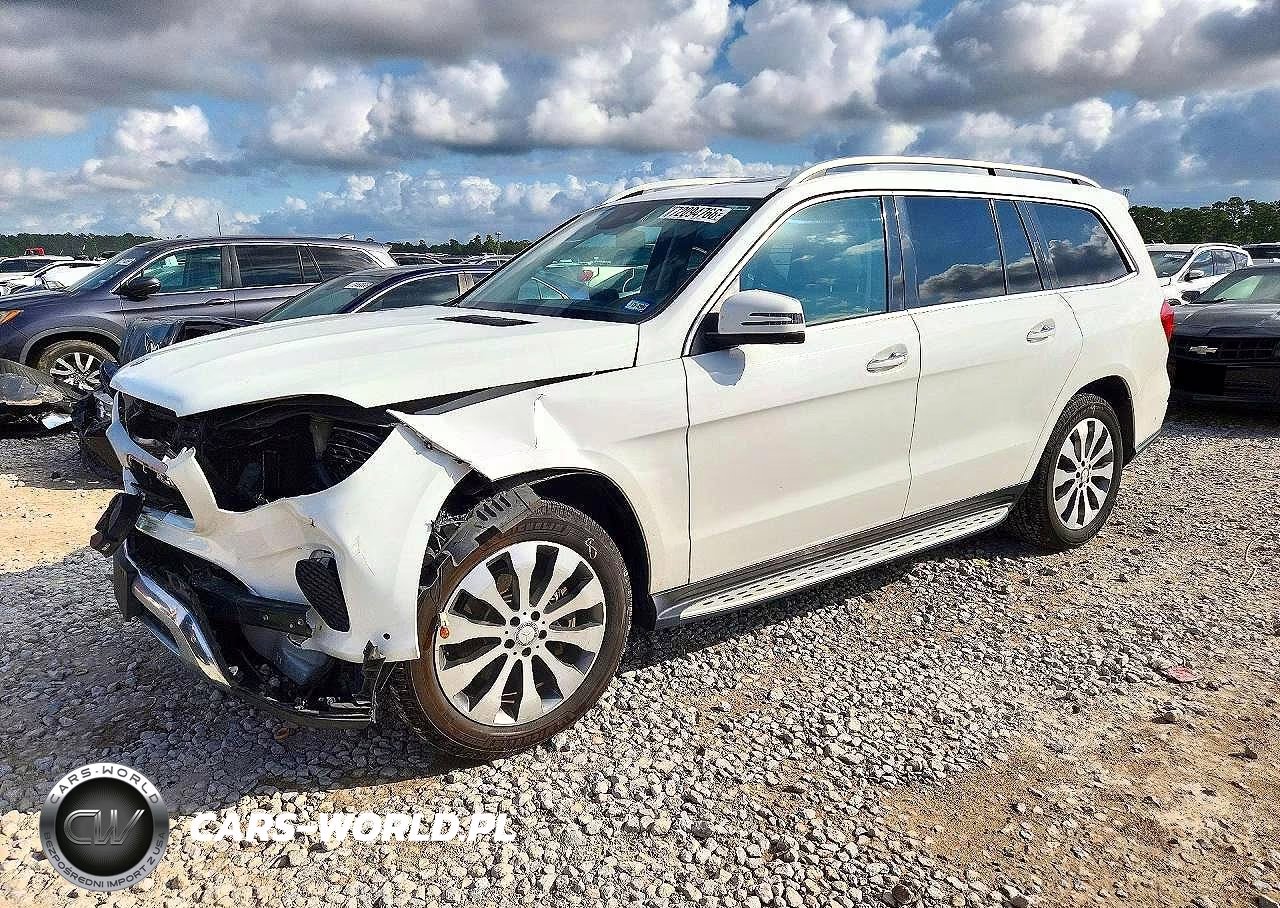 2017 Mercedes-Benz Gls 450 4Matic VIN:4JGDF6EE6HA786766 - 1