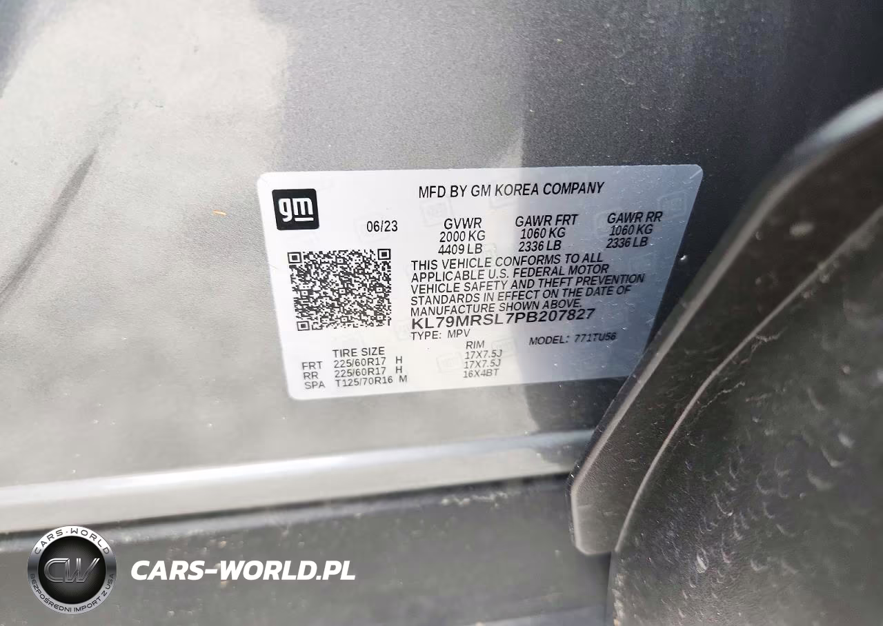 2023 Chevrolet Trailblazer Lt VIN:KL79MRSL7PB207827 - 13