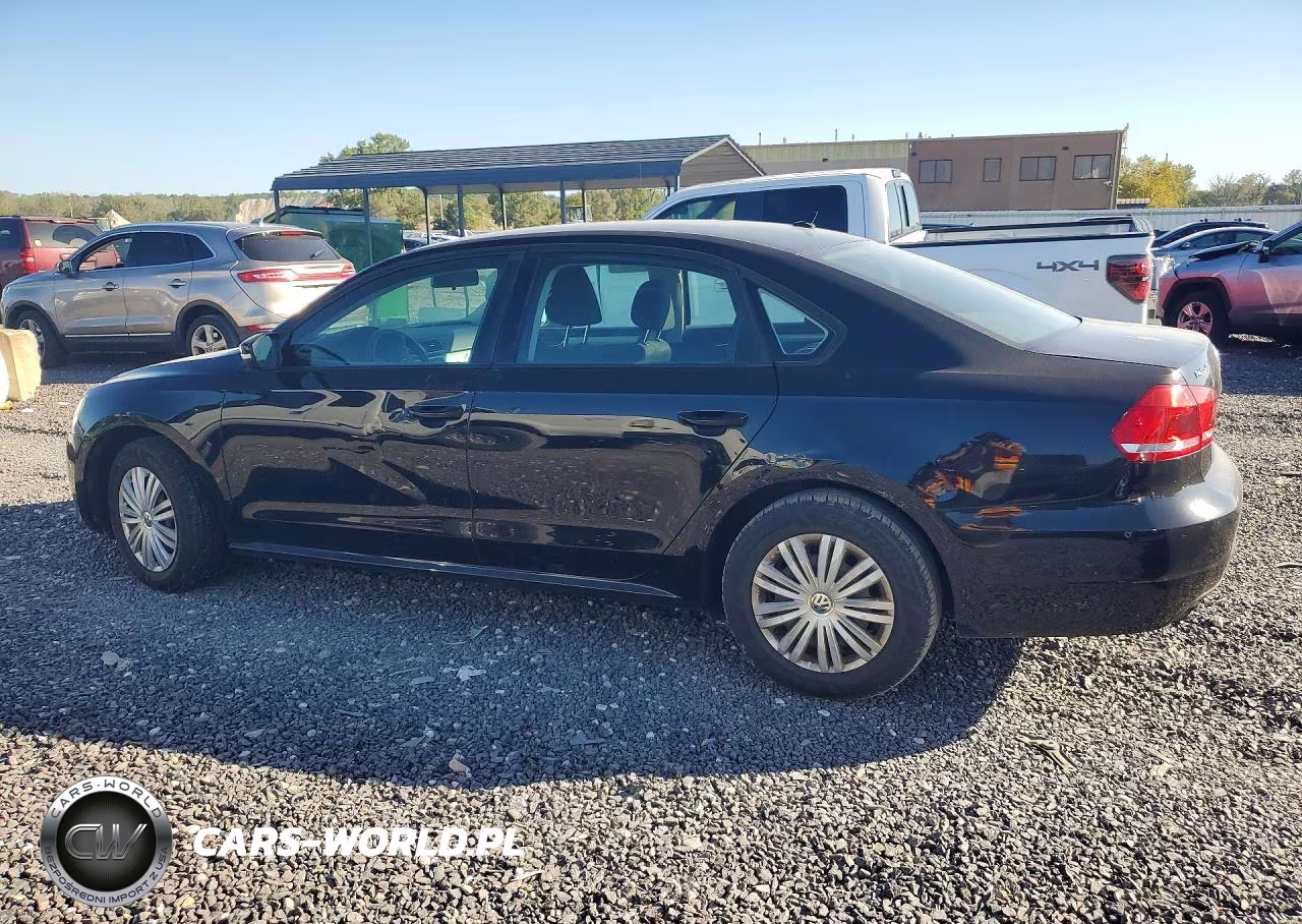 2014 Volkswagen Passat S VIN:1VWAH7A39EC054267 - 2