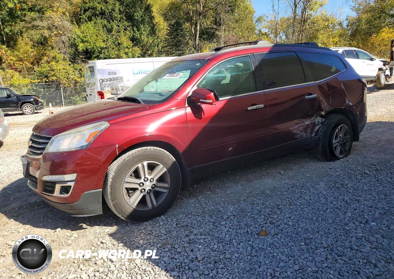 2016 Chevrolet Traverse Lt VIN:1GNKVHKD8GJ245777 - 1