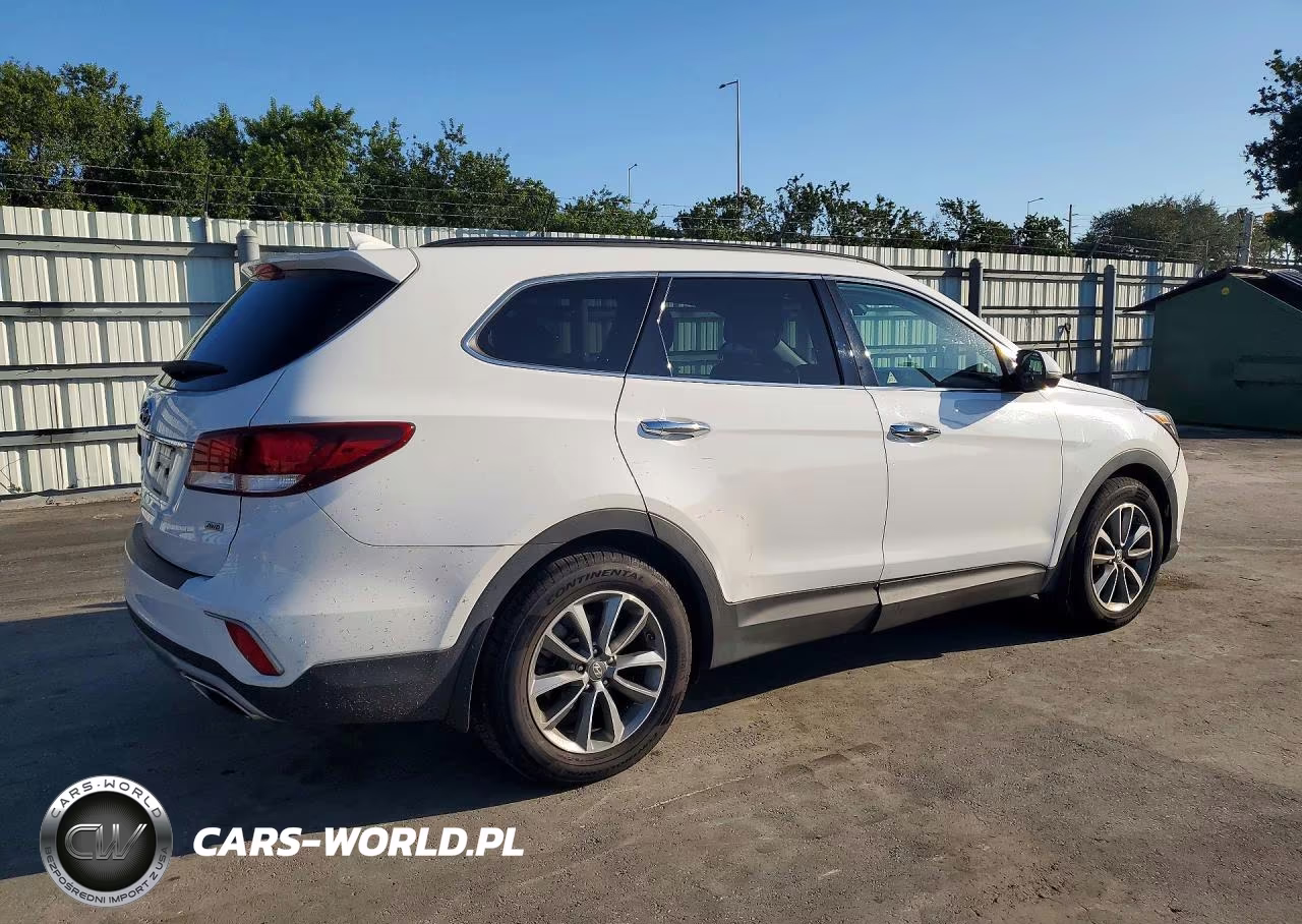 2017 Hyundai Santa Fe Se VIN:KM8SNDHF9HU254459 - 3