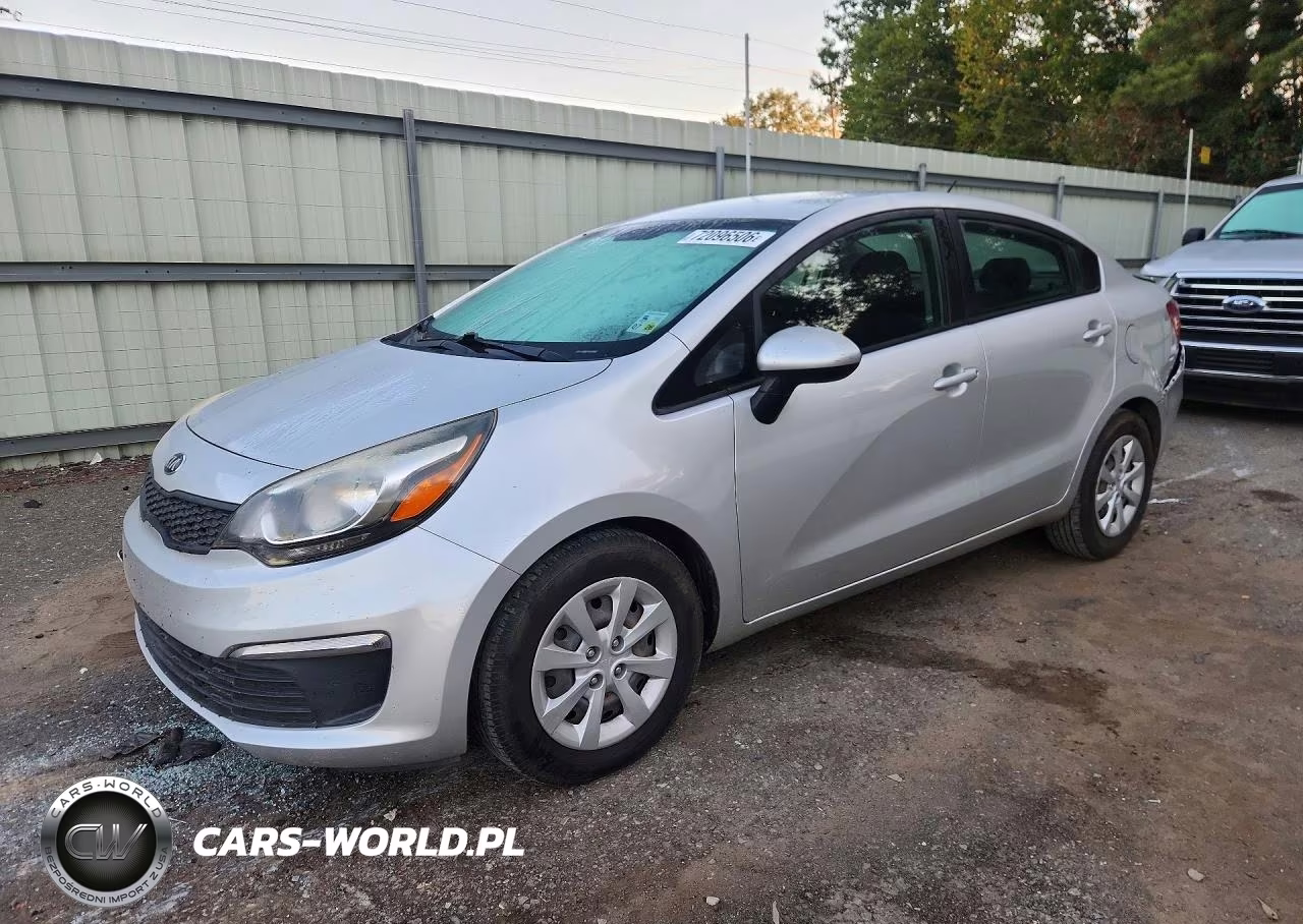 2016 Kia Rio Lx VIN:KNADM4A30G6597418 - 1
