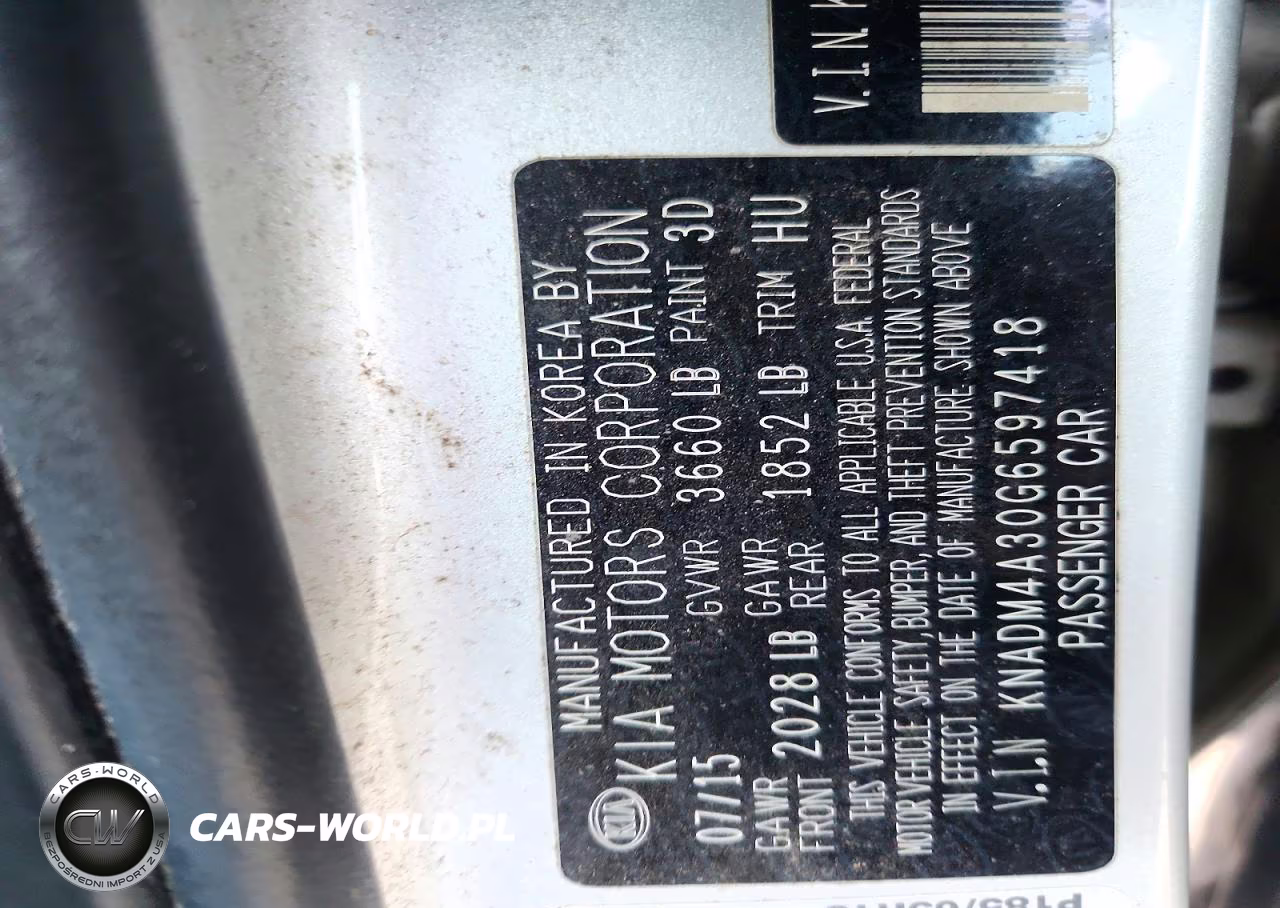 2016 Kia Rio Lx VIN:KNADM4A30G6597418 - 12