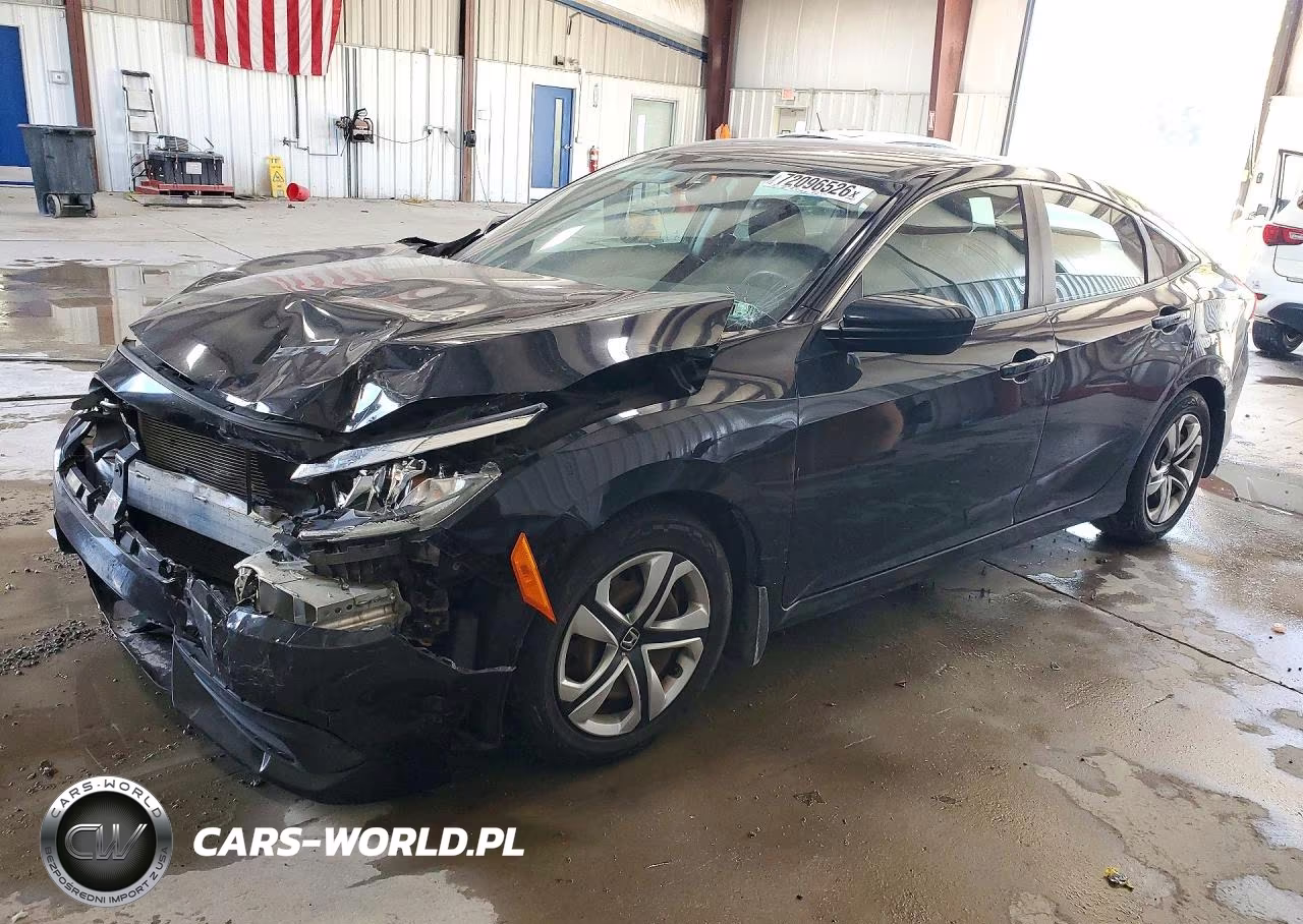 2016 Honda Civic Lx VIN:2HGFC2F57GH559861 - 1