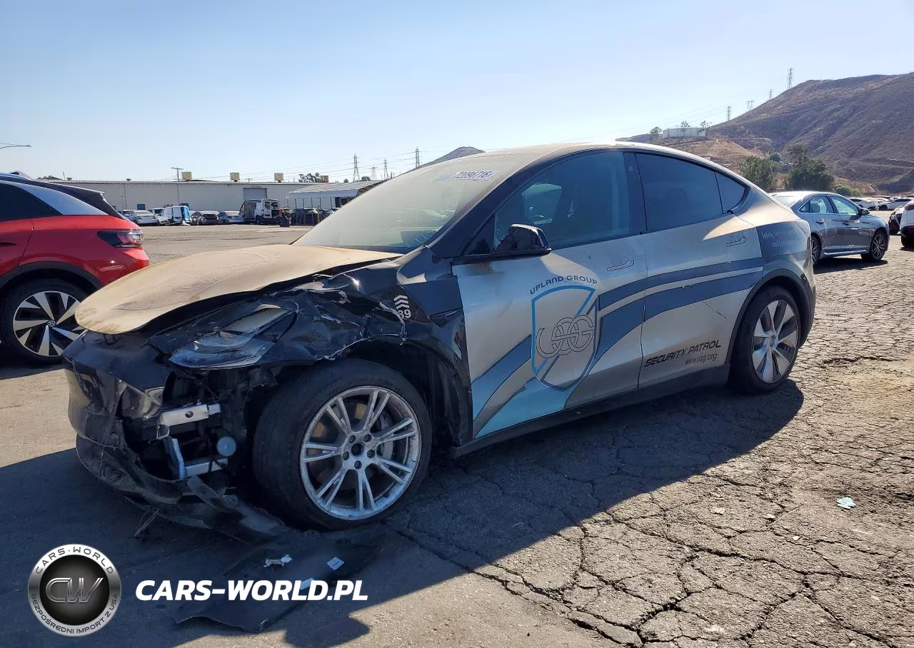 2022 Tesla Model Y VIN:7SAYGDEE3NF380389 - 1
