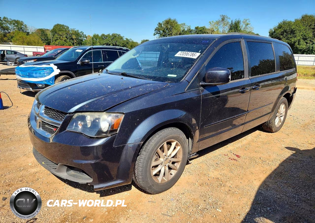 2014 Dodge Grand Caravan Sxt VIN:2C4RDGCGXER120754 - 1