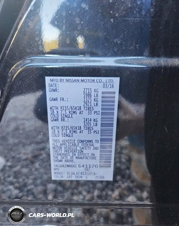 2016 Nissan Pathfinder S VIN:5N1AR2MN6GC641170 - 14
