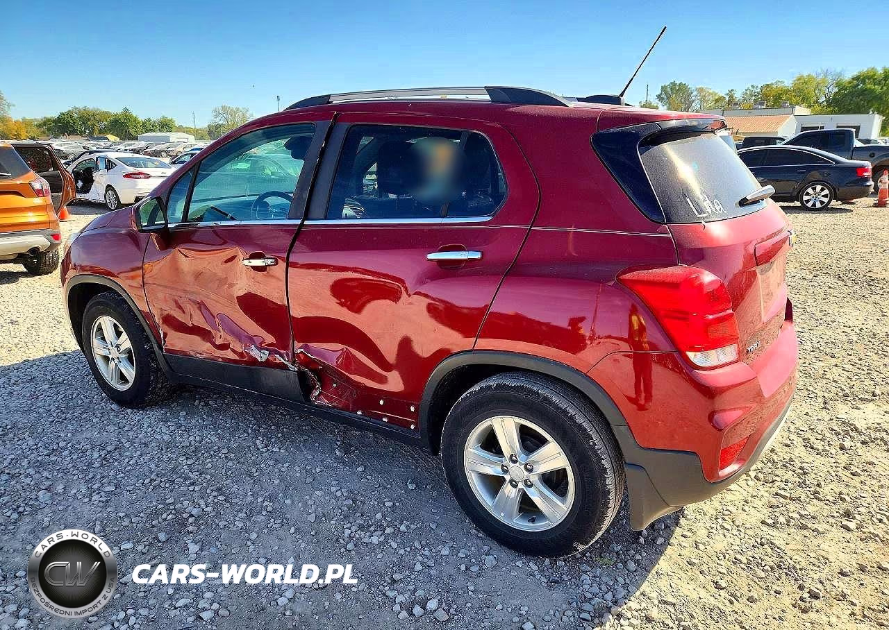 2018 Chevrolet Trax 1Lt VIN:3GNCJLSB4JL356313 - 2