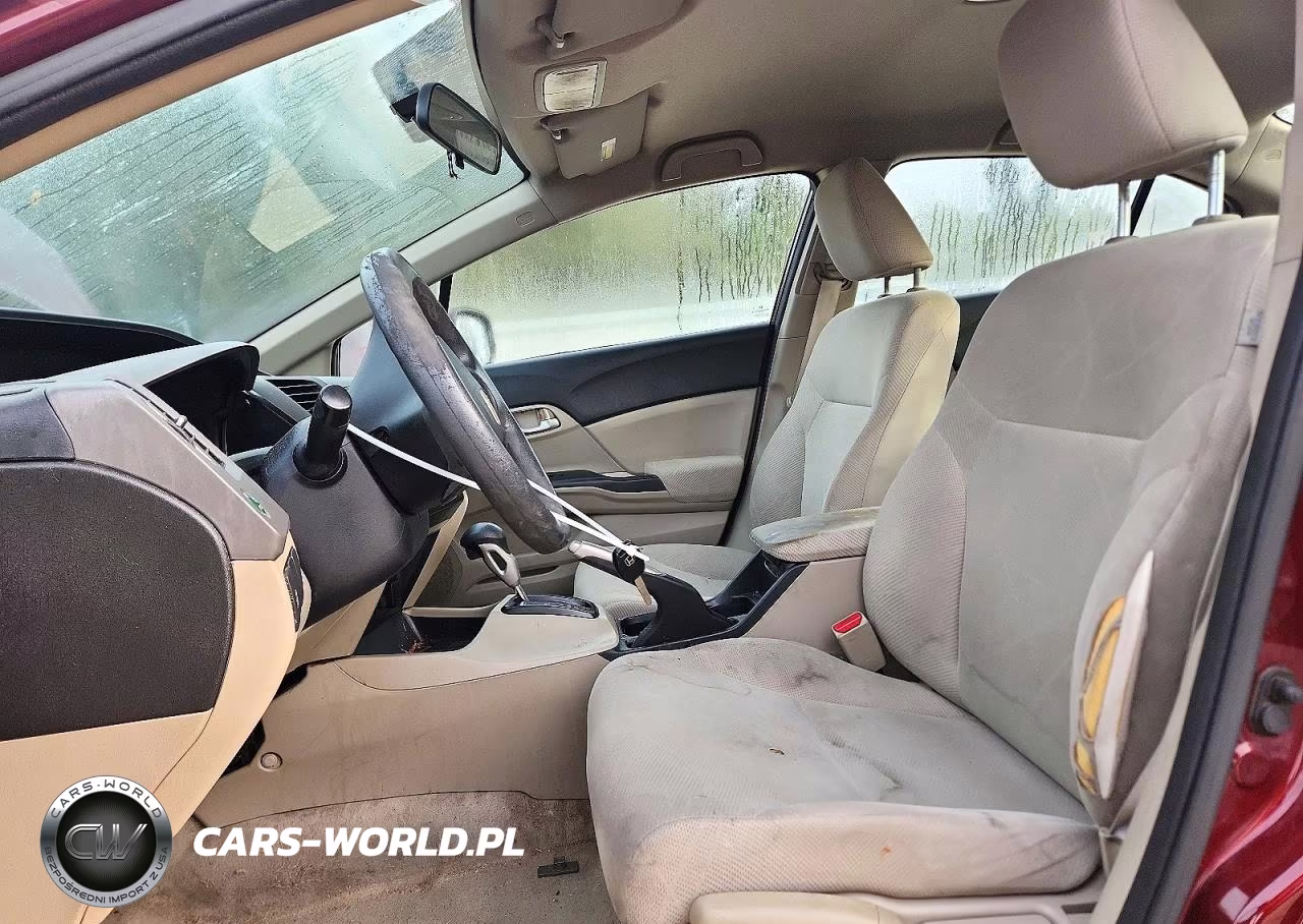 2012 Honda Civic Lx VIN:2HGFB2F58CH533864 - 7