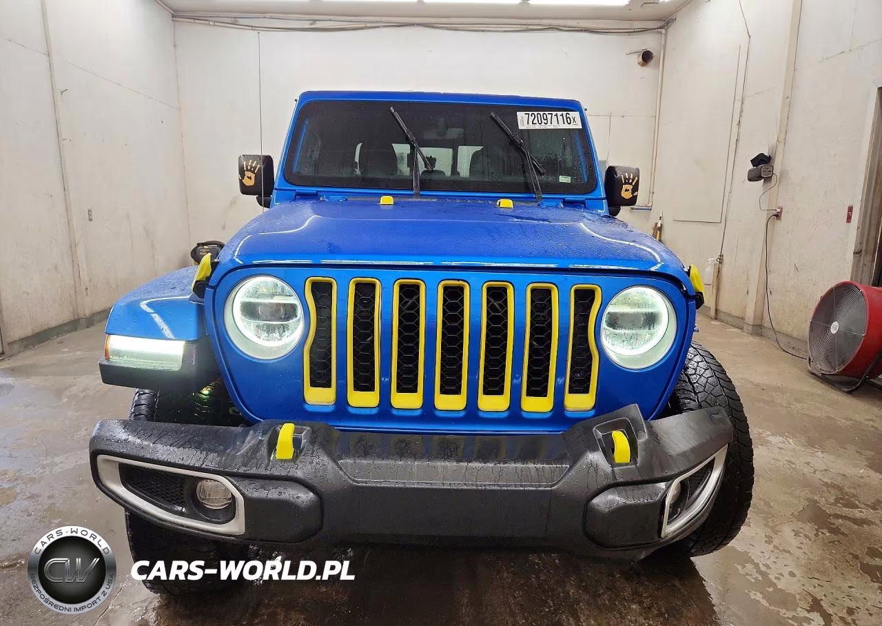 2021 Jeep Gladiator Overland VIN:1C6HJTFG8ML580101 - 5