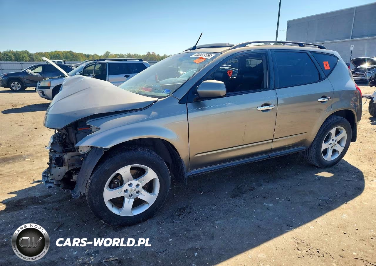 2003 Nissan Murano Sl VIN:JN8AZ08T73W116231 - 1