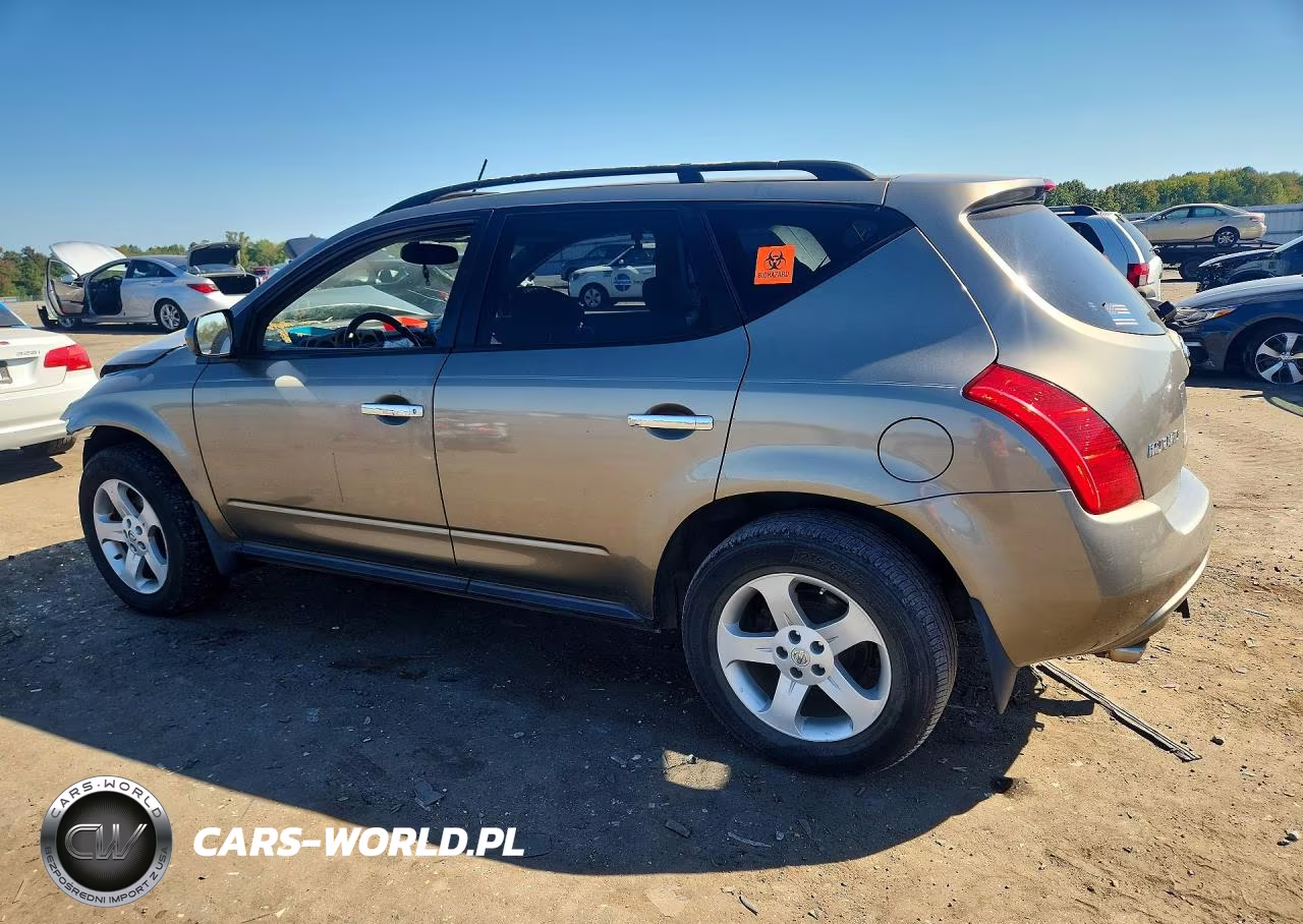 2003 Nissan Murano Sl VIN:JN8AZ08T73W116231 - 2