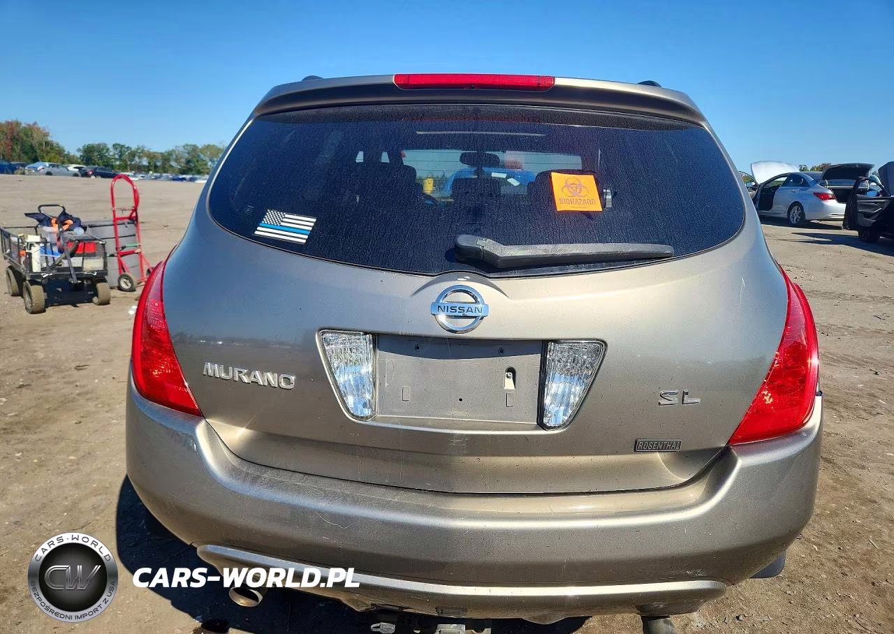 2003 Nissan Murano Sl VIN:JN8AZ08T73W116231 - 6