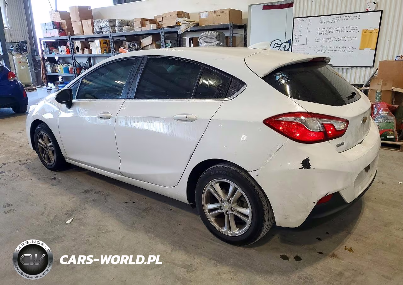2017 Chevrolet Cruze Lt VIN:3G1BE6SM8HS519615 - 2