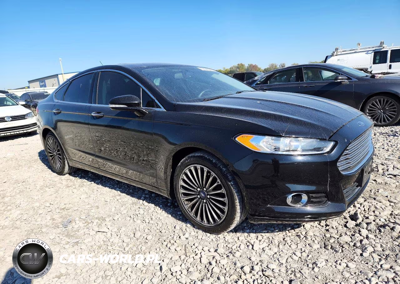 2016 Ford Fusion Titanium VIN:3FA6P0K97GR361288 - 4