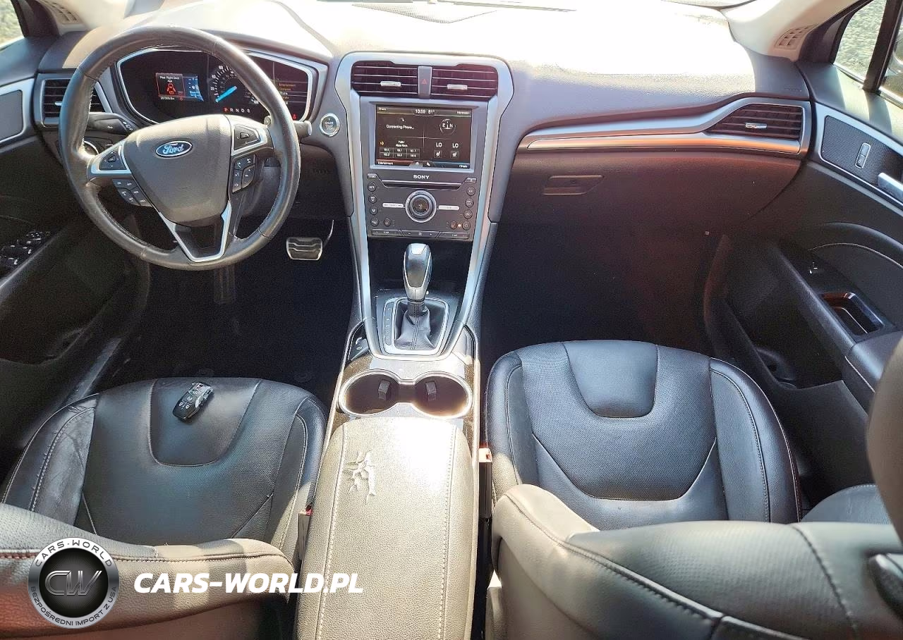 2016 Ford Fusion Titanium VIN:3FA6P0K97GR361288 - 8