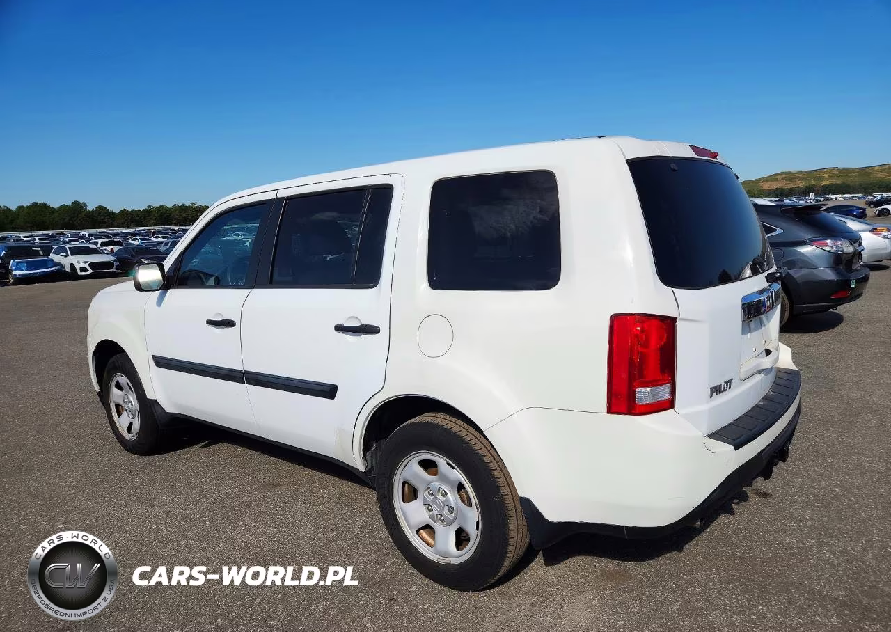 2015 Honda Pilot Lx VIN:5FNYF3H20FB020123 - 2
