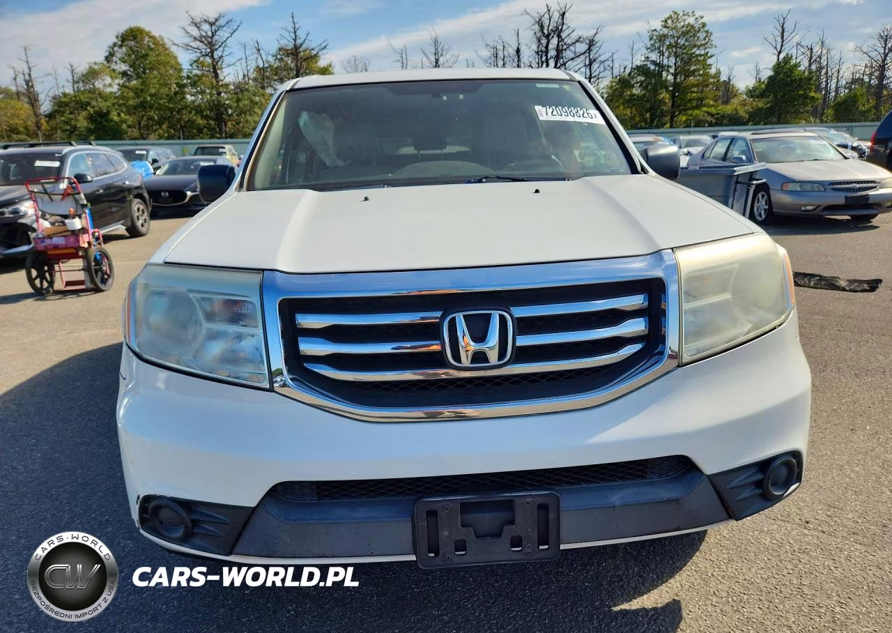 2015 Honda Pilot Lx VIN:5FNYF3H20FB020123 - 5