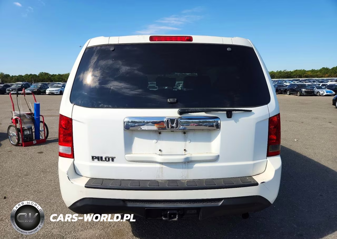 2015 Honda Pilot Lx VIN:5FNYF3H20FB020123 - 6