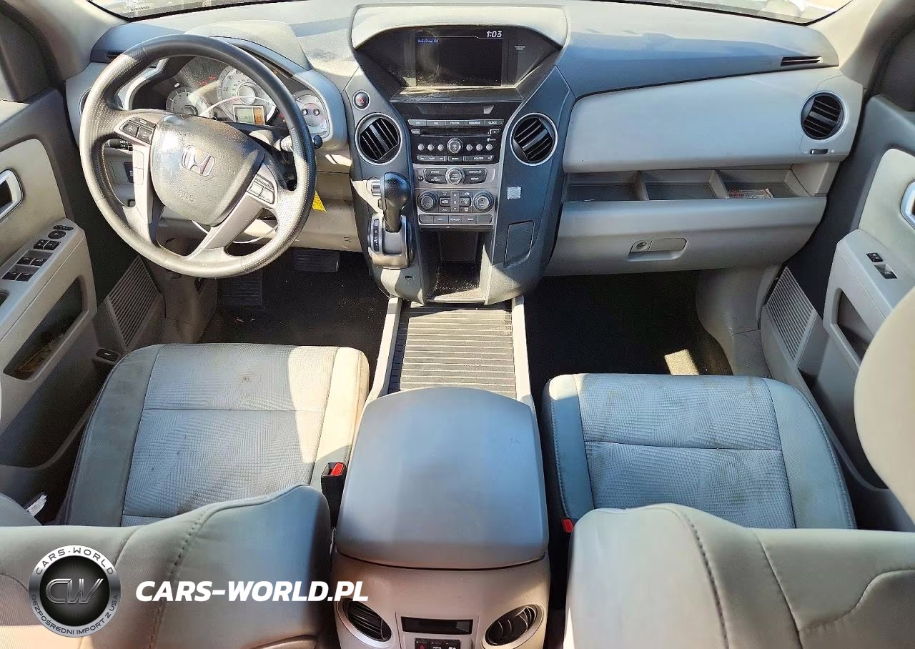 2015 Honda Pilot Lx VIN:5FNYF3H20FB020123 - 8