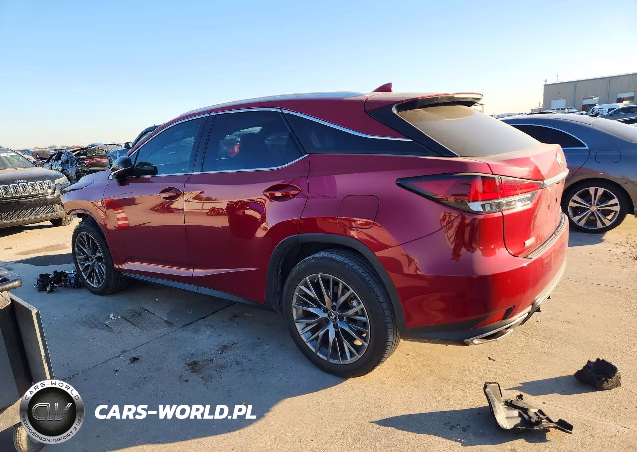 2020 Lexus Rx 350 F Sport VIN:2T2YZMDA8LC221919 - 2