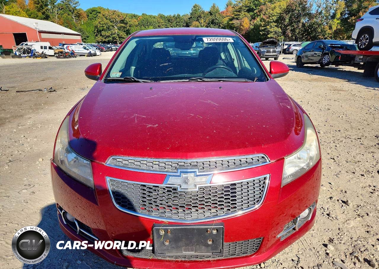 2013 Chevrolet Cruze Lt VIN:1G1PC5SB7D7212319 - 5