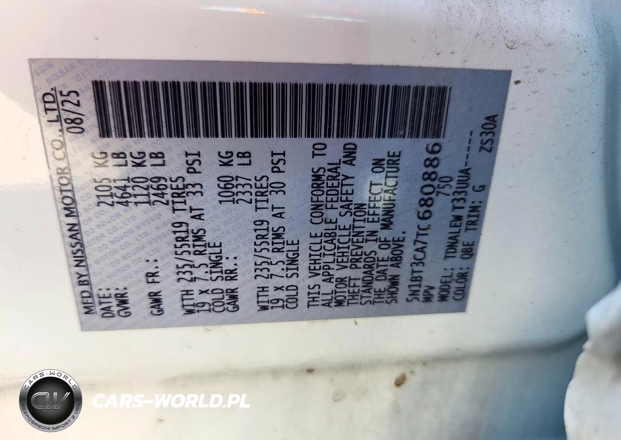 2026 Nissan Rogue Sl VIN:5N1BT3CA7TC680886 - 14