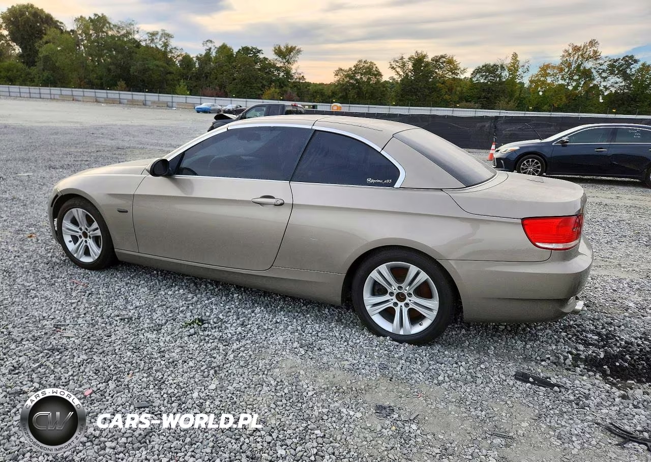 2007 BMW 335 I VIN:WBAWL73537PX43087 - 2